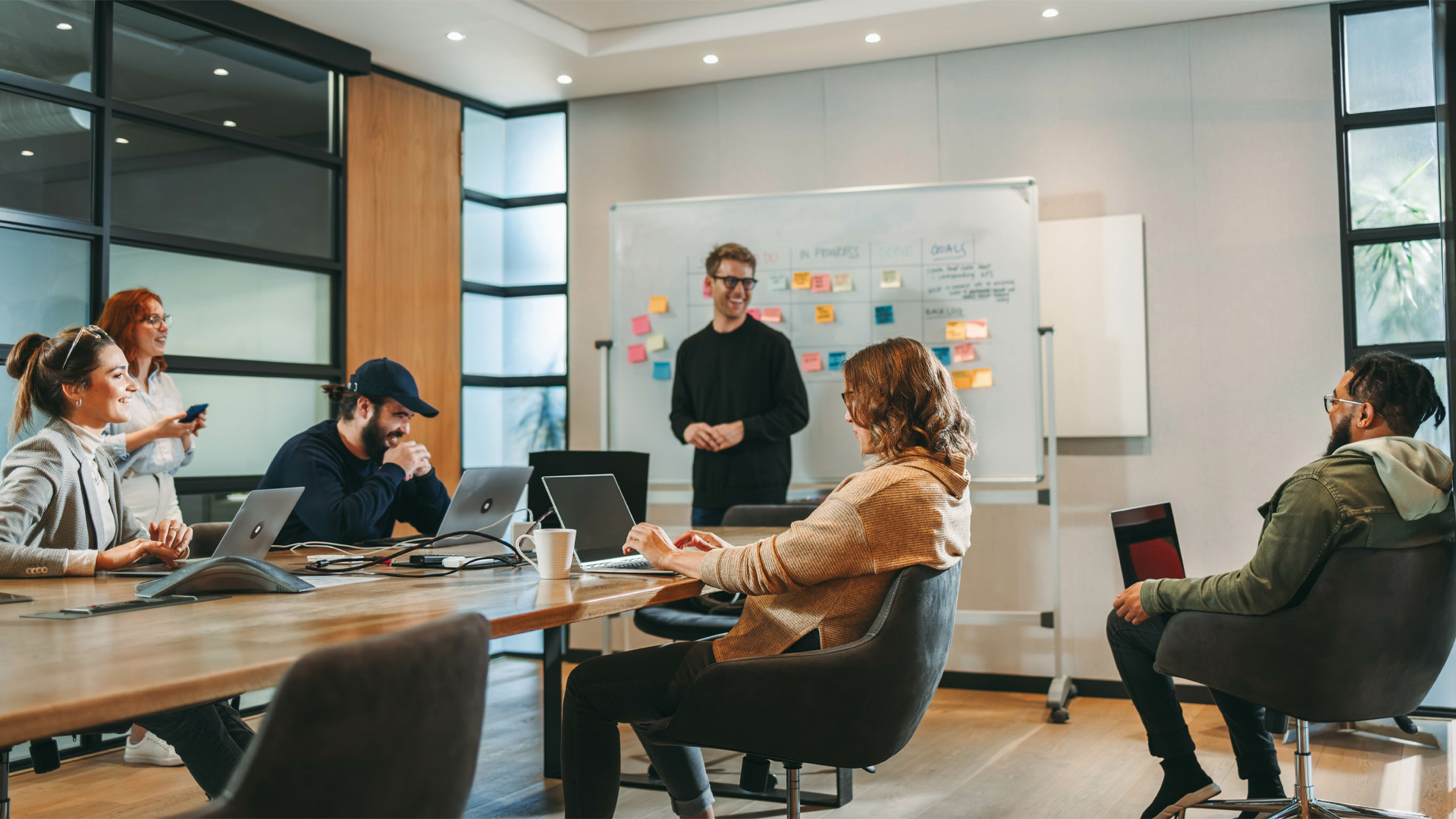 Our studio with chairs